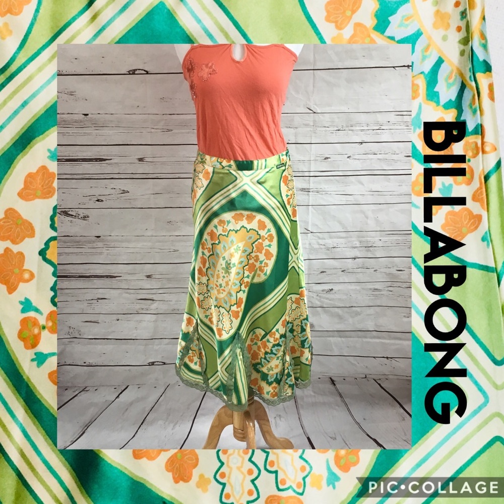 💰Funky Billabong Paisley Skirt! - Picture 10 of 10